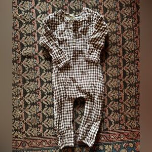Plaid Romper